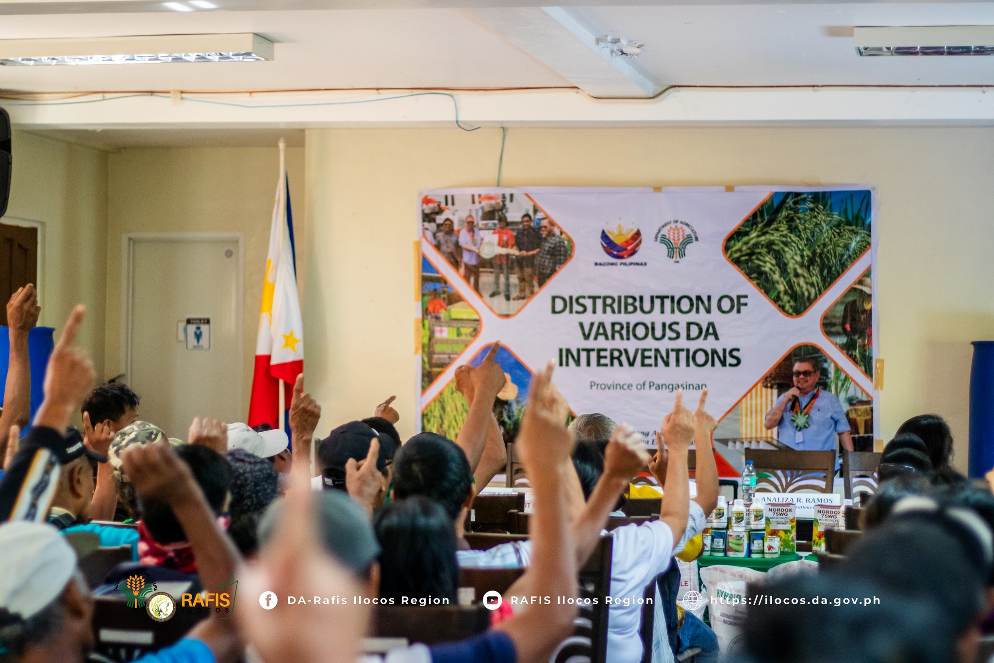 DA-RFO1 Distributes Agri Support to District 1 Pangasinan